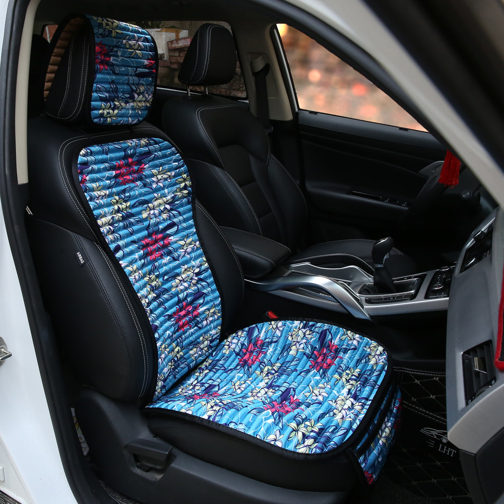 Buckwheat Hull Car Seat Covers With backrest Bottom Car Seat Cushion