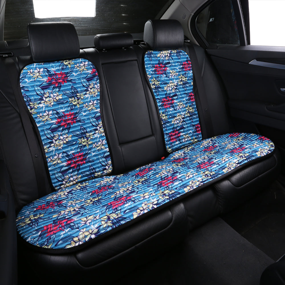 Linen Fabric Car Seat Cushion Ventilated Protector Cover Summer