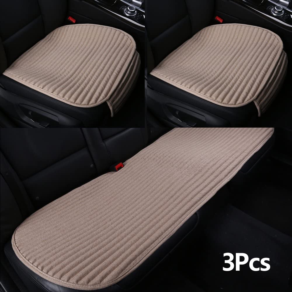 Organic Linen Car Seat Cover filling Buckwheat hulls/Massage
