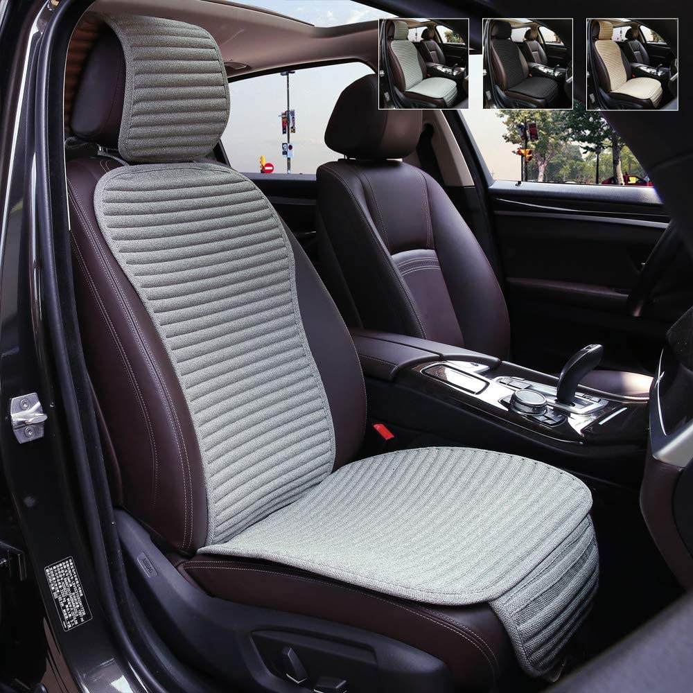 Car Seat Cushion, Ice Silk Cooling Pad, Breathable Summer Anti